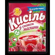 Кисіль "Малина" 65 г./ 25 шт.ТМ "Поварёнок"